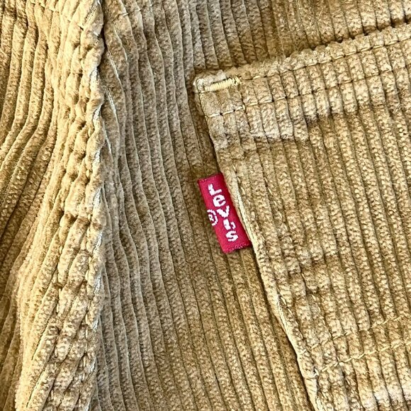 Levis Low Pro Mens Corduroy Pants 29x30 Relaxed Fit Mid Rise Straight Leg NWT's - Picture 10 of 16